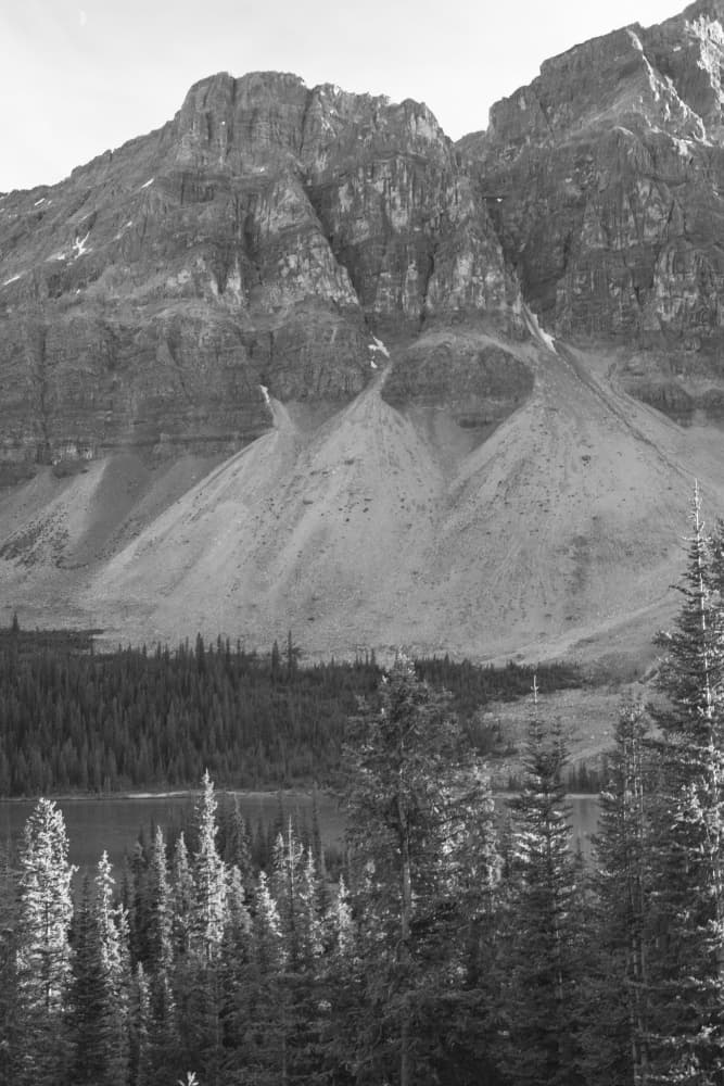 Majestic Mountain Lake View by Lynann Colligan — canvas wall art