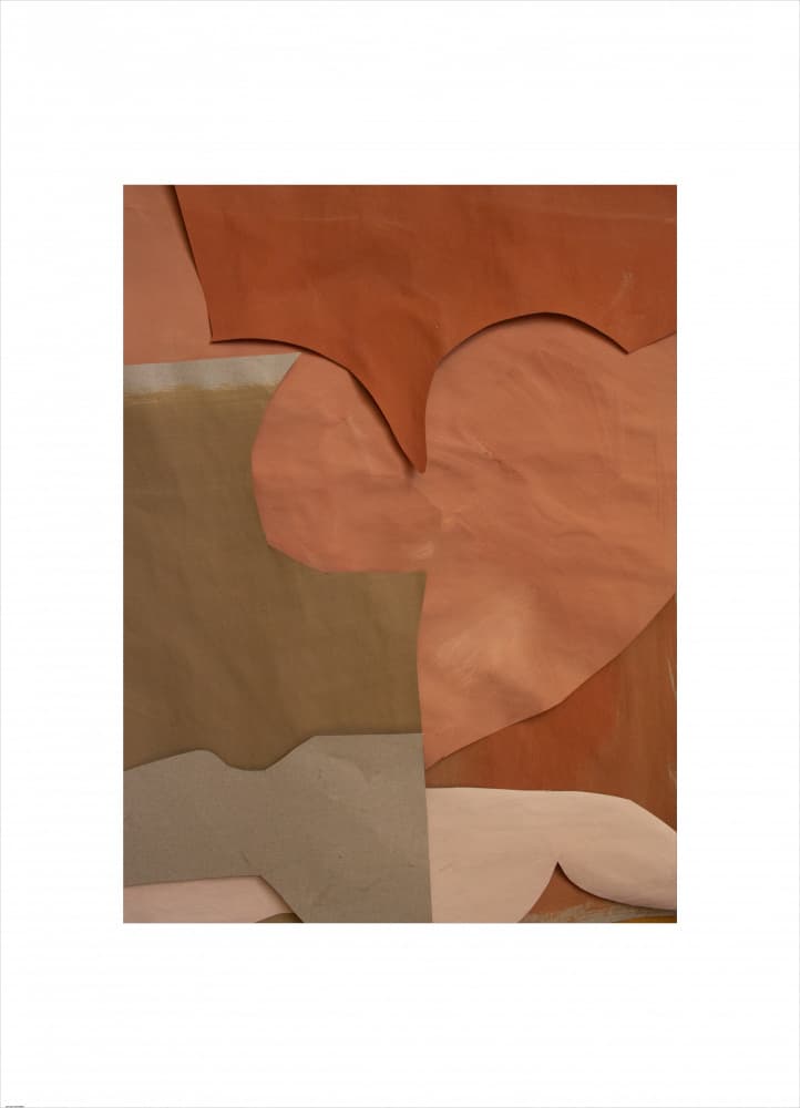 Earthy Leather Abstract by Cyrille Gulassa — canvas wall art