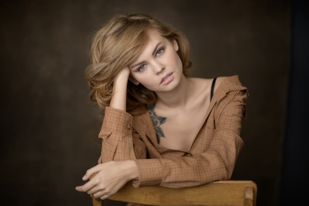 Anastasiya by Chris Bos — canvas wall art