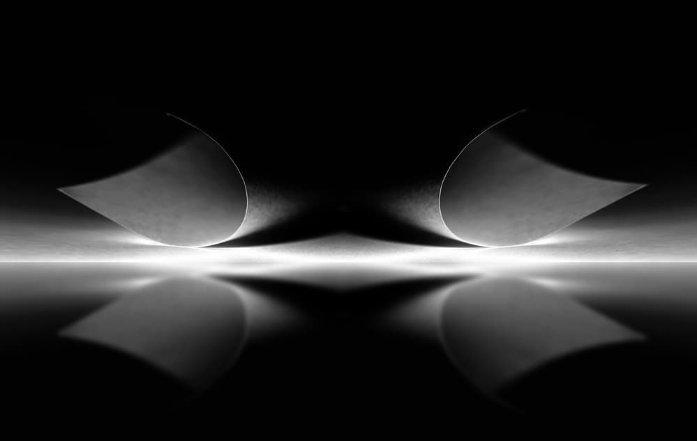 Minimalist Light Curves by Jutta Kerber — canvas wall art