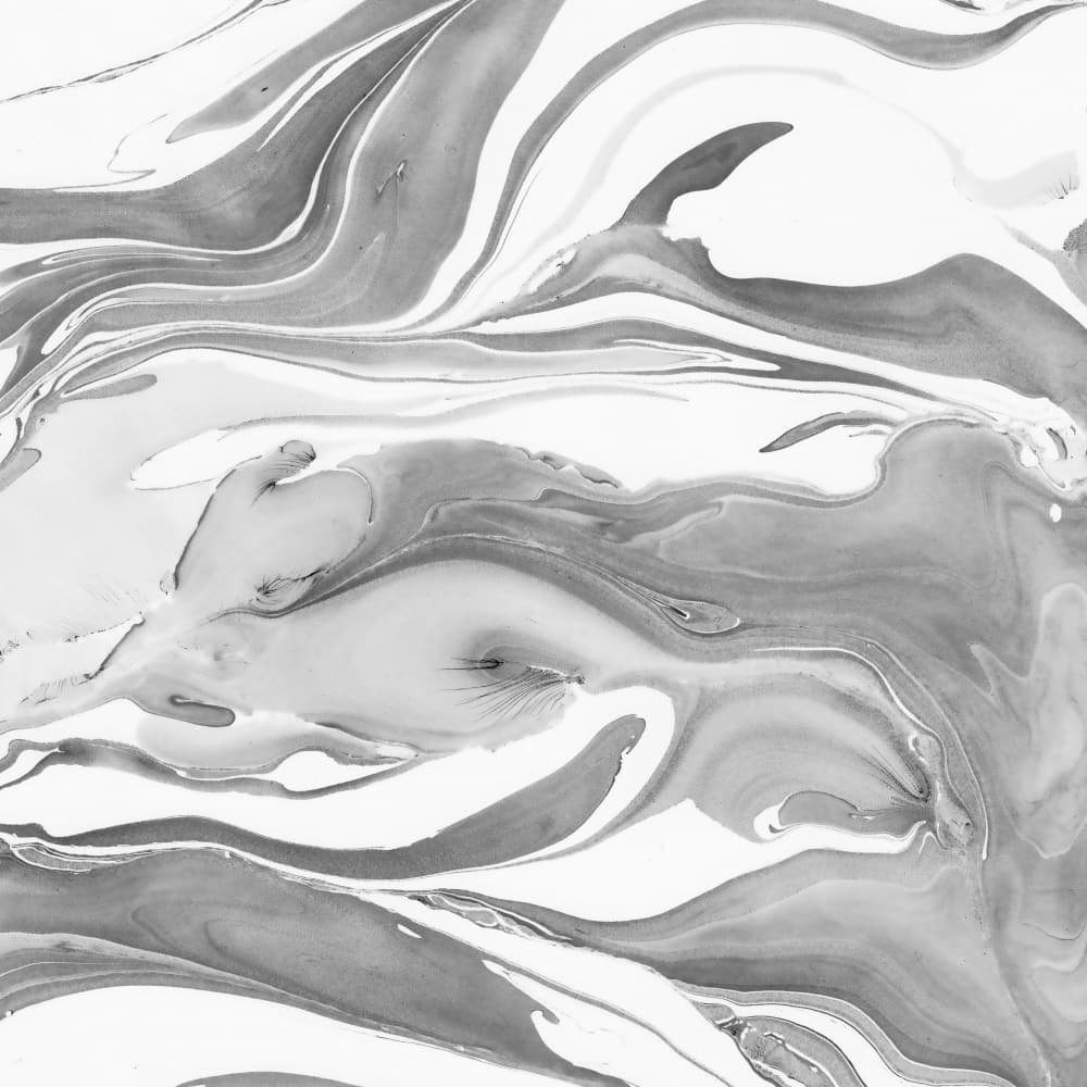 Fluid Grey Marble by amini54 — canvas wall art