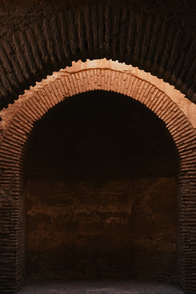 Ancient Brick Arch by Aimee Giles — canvas wall art