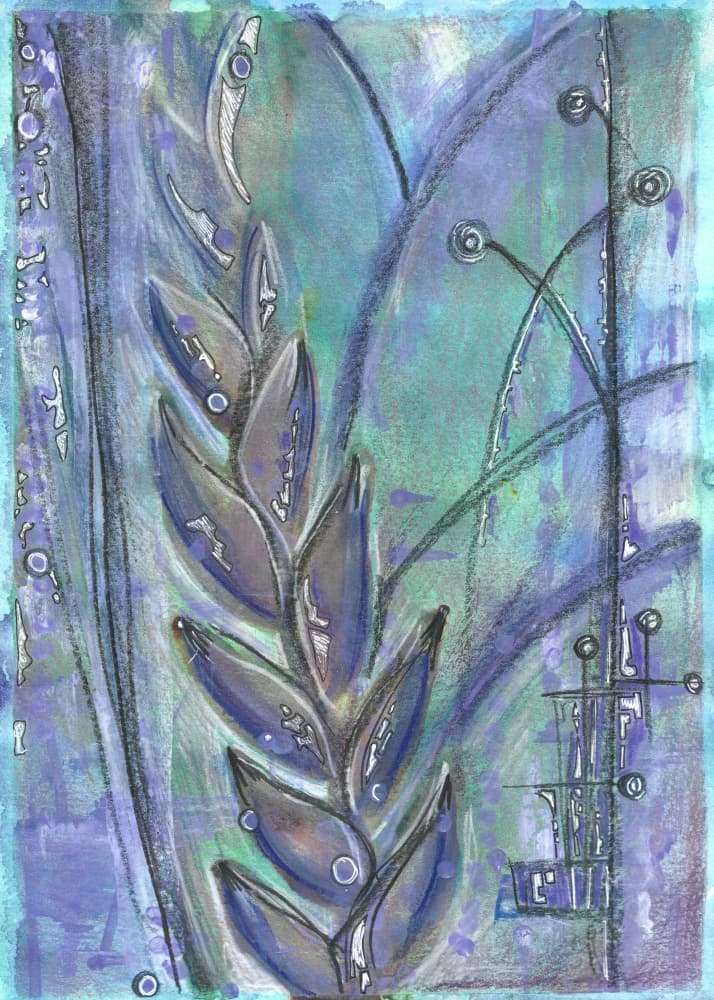 Pers Vlaktes by Sunet Theron — canvas wall art