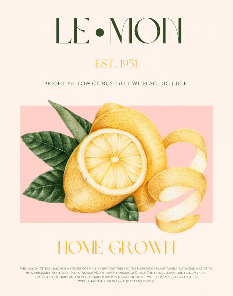 Bright Yellow Lemons by Nazma Khokhar — canvas wall art