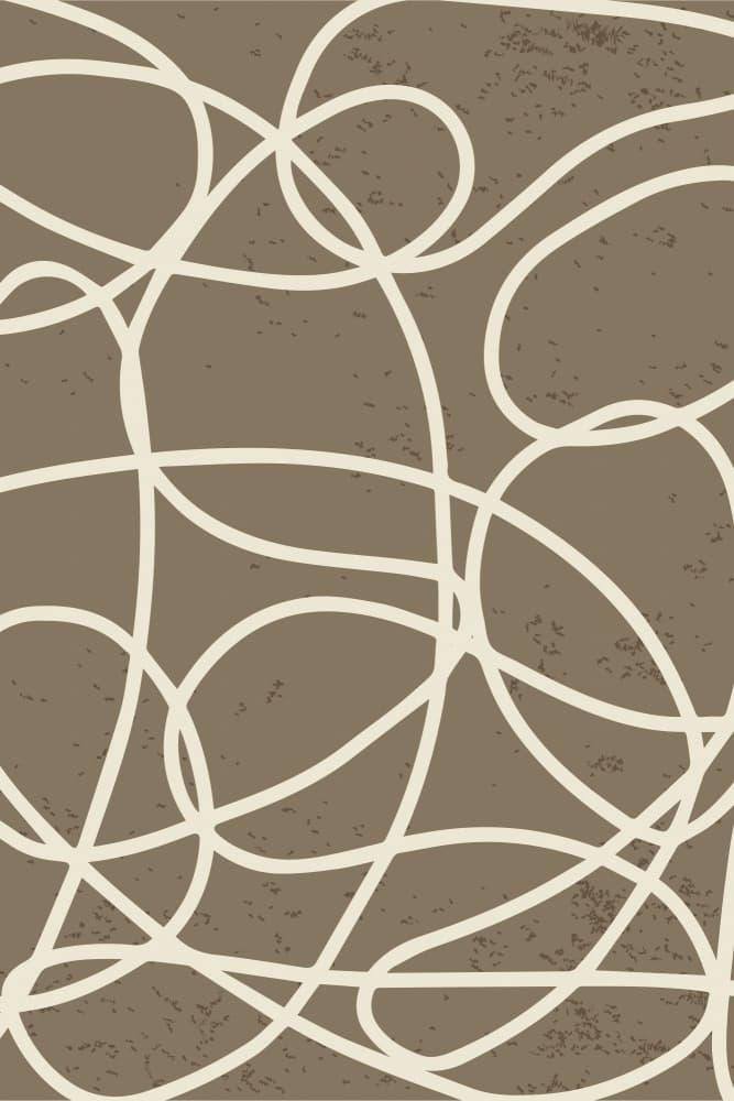 Organic Line Flow by jay stanley — canvas wall art