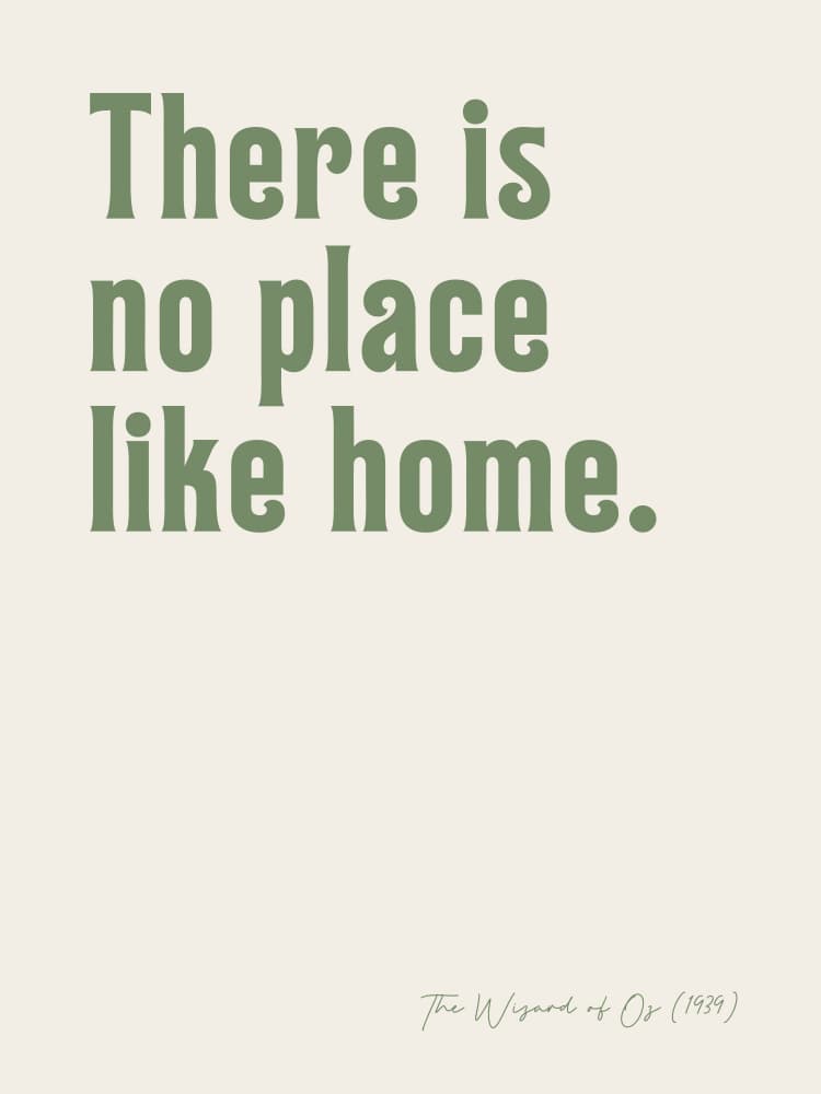 Comforting Home Message by Ohkimiko — canvas wall art