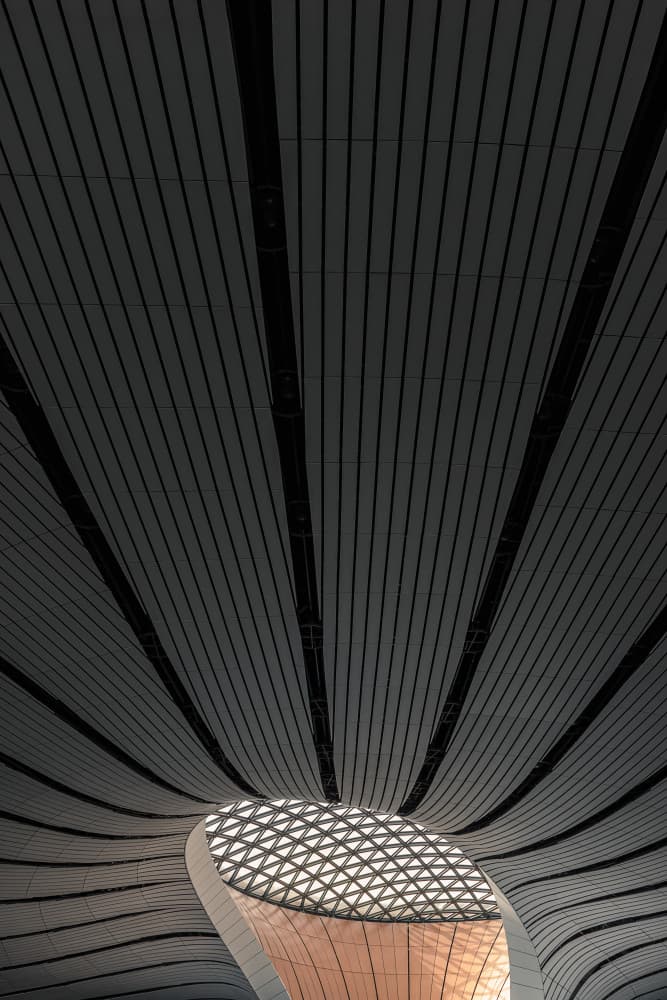Flowing Architectural Light by Mei Xu — canvas wall art