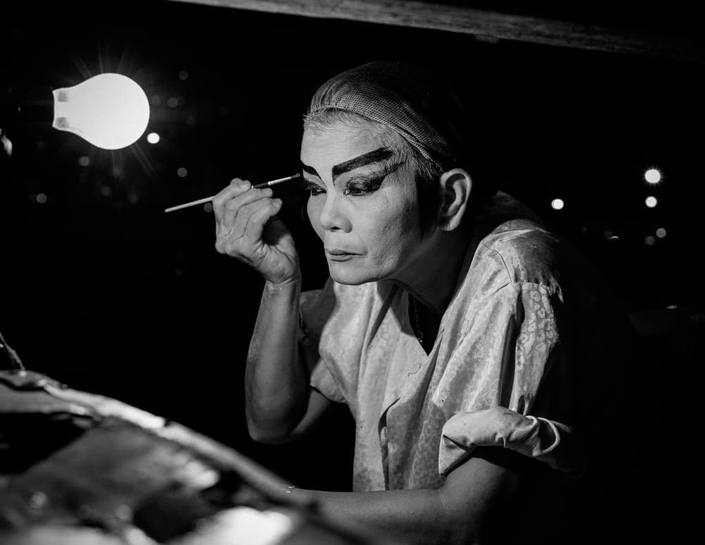 Performer's Focused Preparation by ADIREK M — canvas wall art
