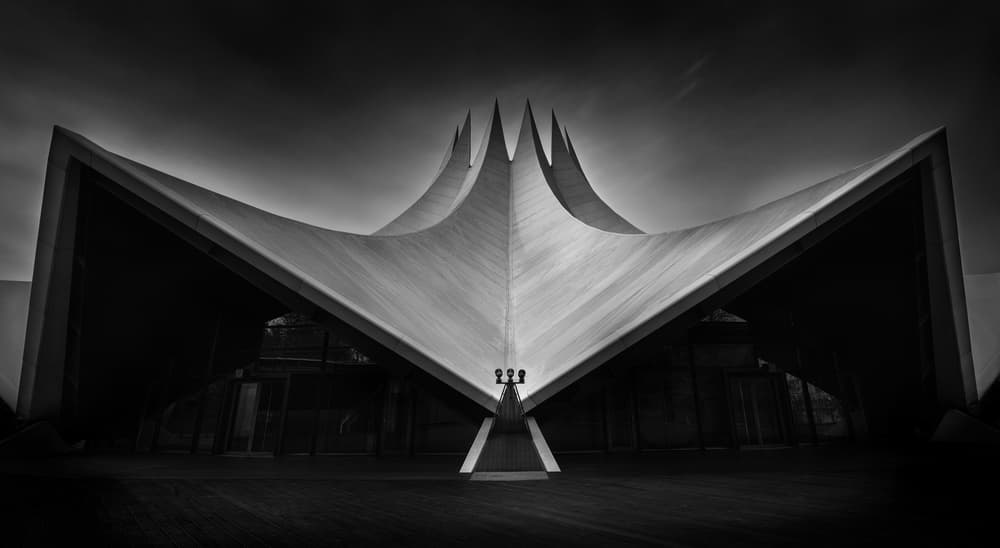 Dramatic Concrete Architecture by Marc van Oostrum — canvas wall art
