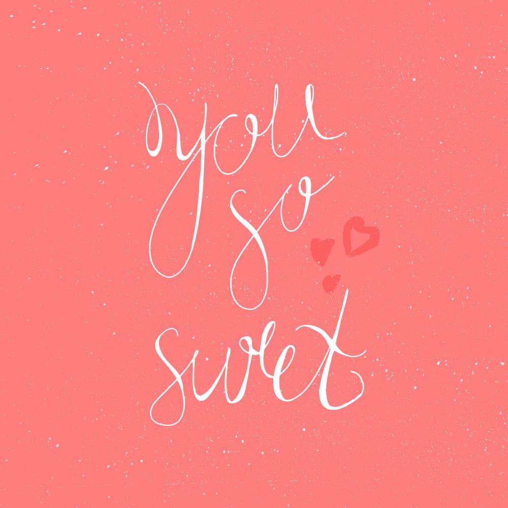 You So Sweet Hearts by Marika Barsrsind β canvas wall art