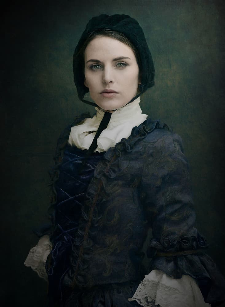 Elegant Historical Portrait by kenp — canvas wall art