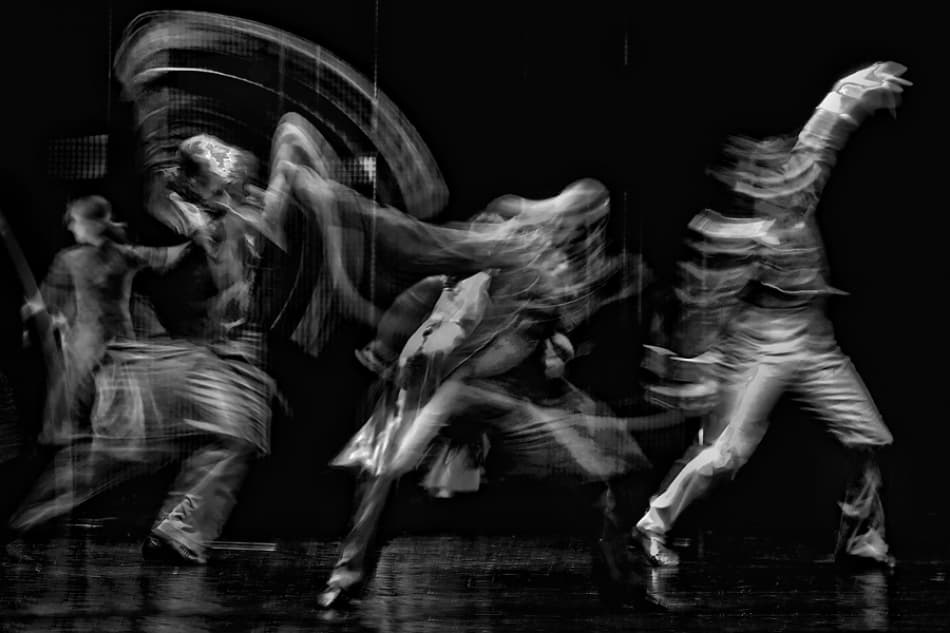 Abstract Dance Motion by Jure Kravanja — canvas wall art