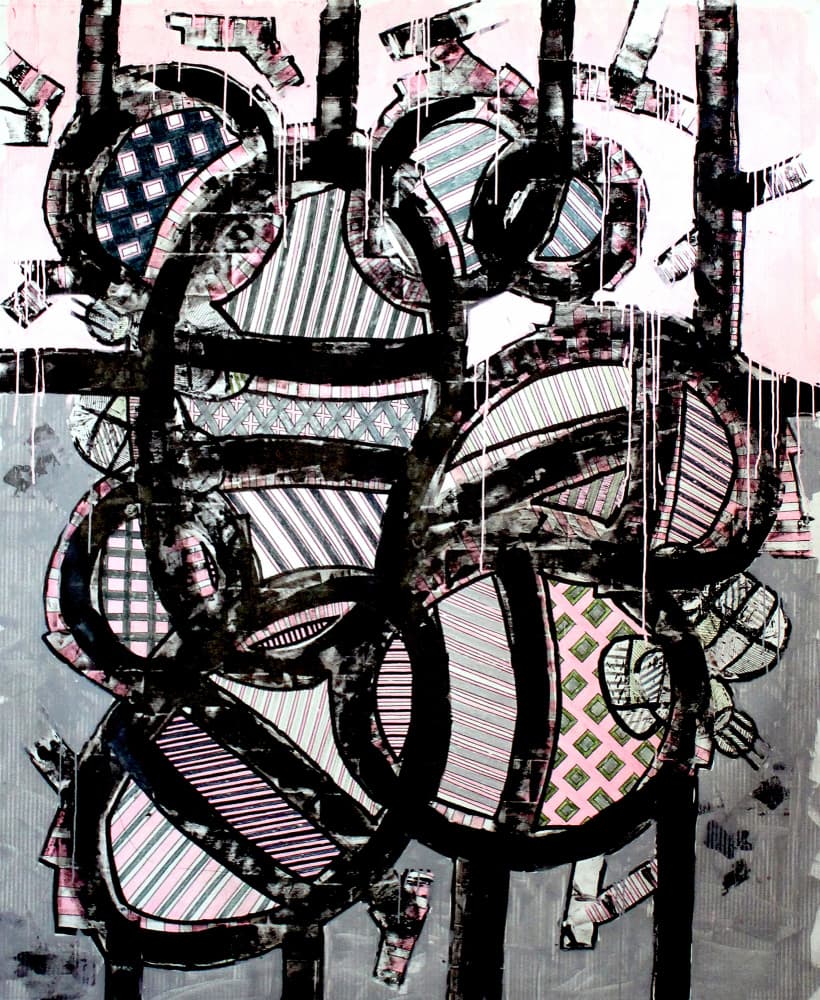 Bold Geometric Pattern Play by andrea de ranieri — canvas wall art