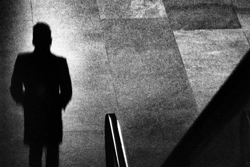 Mysterious Figure Walking by Paulo Abrantes — canvas wall art