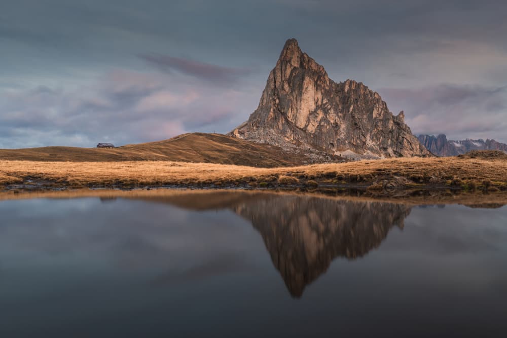 Alpine Lake Reflection by Thomas de Franzoni — canvas wall art