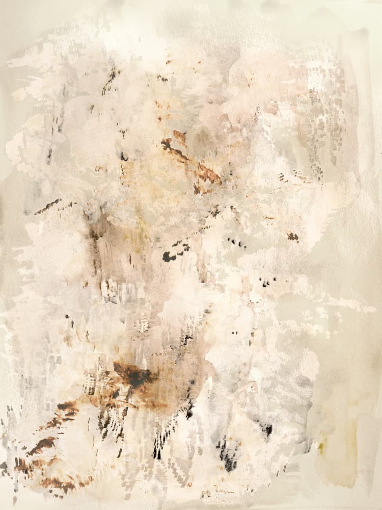 Earthy Abstract Texture by Gemma Bardot — canvas wall art