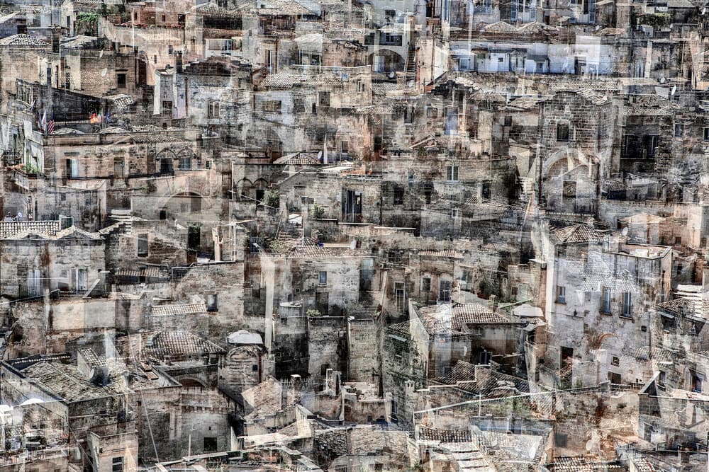 Ancient City Layers by Massimo Della Latta — canvas wall art