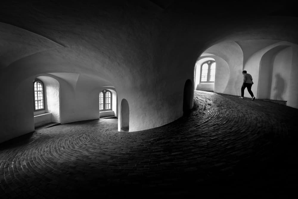 Spiral Ramp Ascent by Jorge Pimenta — canvas wall art