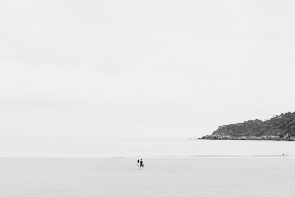 Serene Coastal Walk by Aimee Giles — canvas wall art