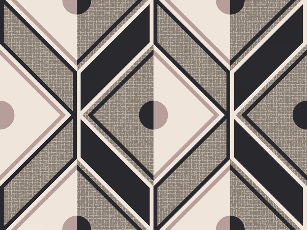 Modern Geometric Pattern by Alexandra Weise — canvas wall art