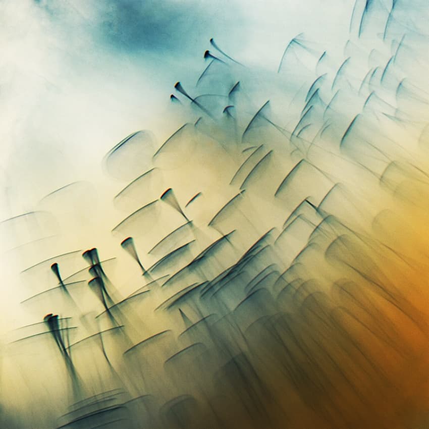 Ethereal Abstract Flow by Ileana Bosogea-Tudor — canvas wall art