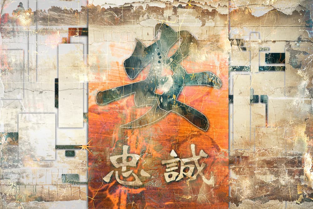 Urban Kanji Loyalty by Rafal Kulik — canvas wall art