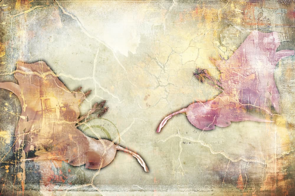 Ethereal Vintage Foliage by Rafal Kulik — canvas wall art