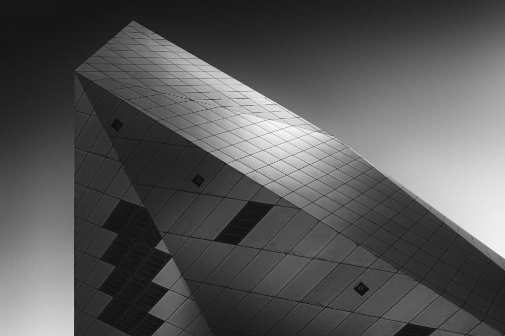 Sleek Architectural Design by Elisabeth van Helden — canvas wall art