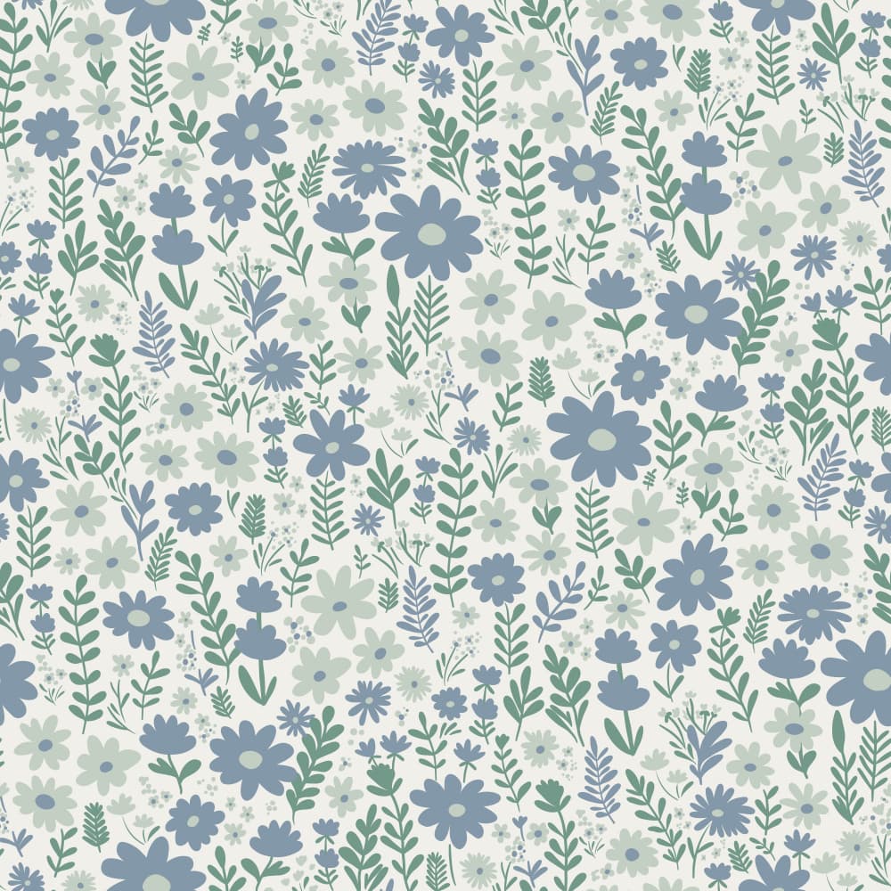 Gentle Meadow Blooms by Alexandra Weise — canvas wall art