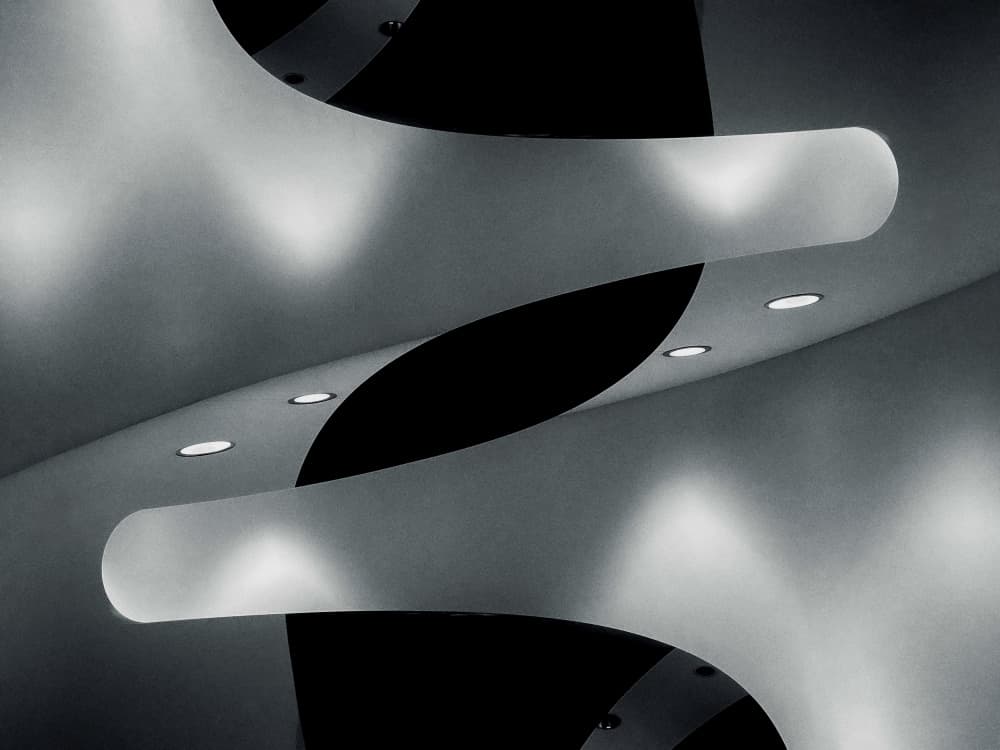 Abstract Light Curves by Heike Wolters-Wrase — canvas wall art