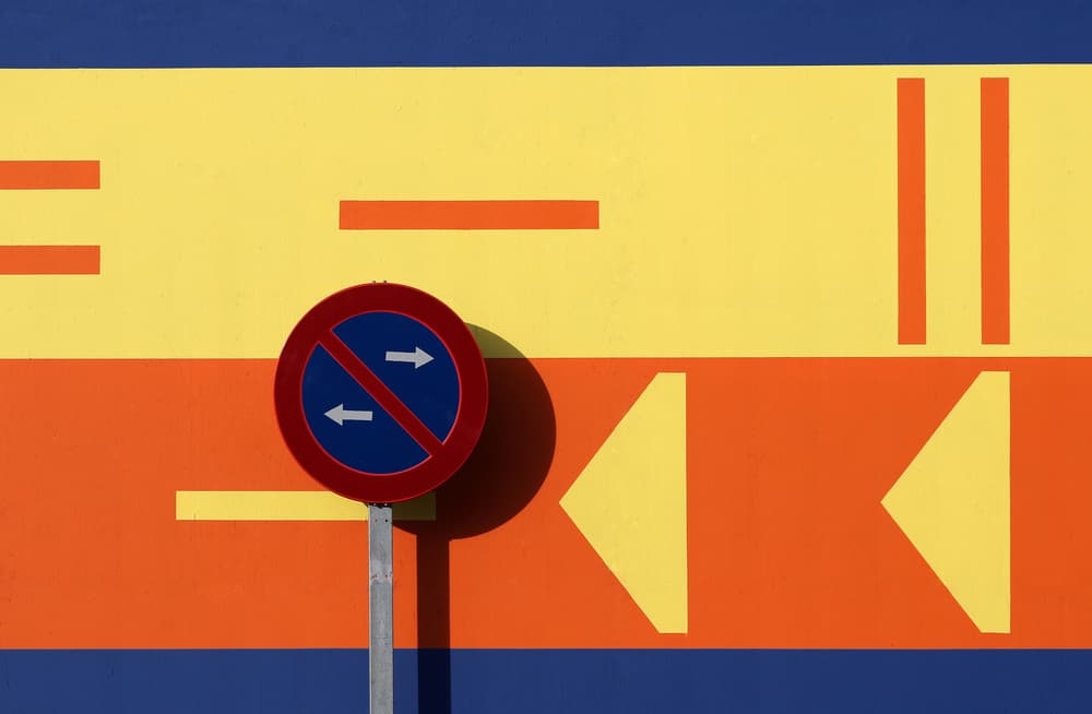 Vibrant Urban Geometry by Hans-Wolfgang Hawerkamp — canvas wall art