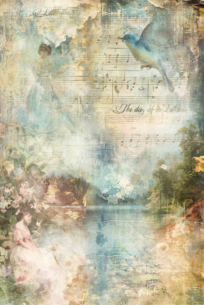 Dreamy Lakeside Melody by Rafal Kulik — canvas wall art