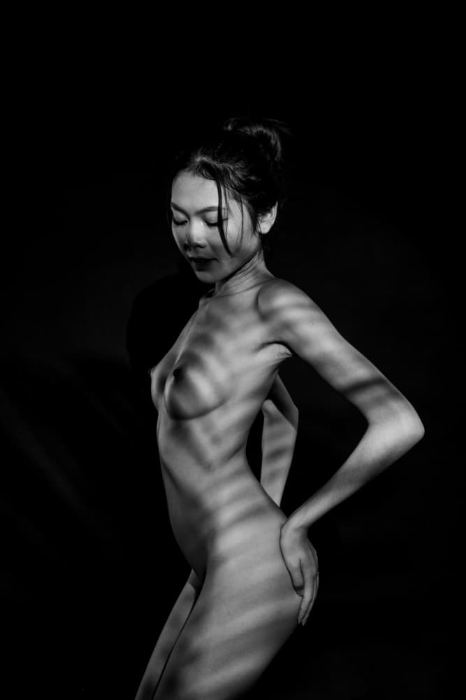 Female body by Tran Van Truong — canvas wall art