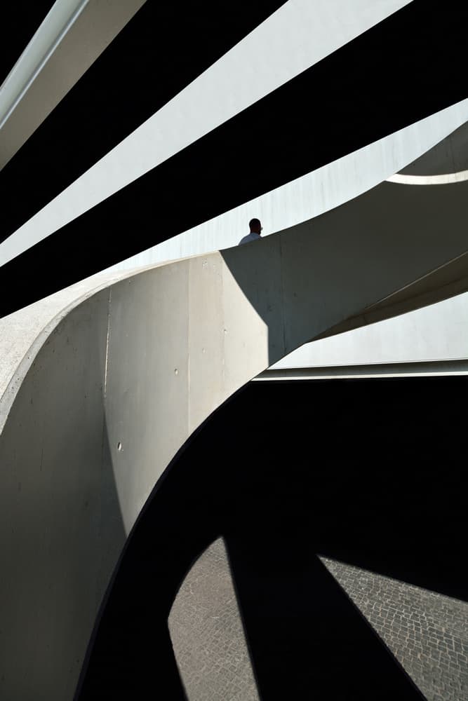 Abstract Architecture Person by Florentinus Joseph — canvas wall art