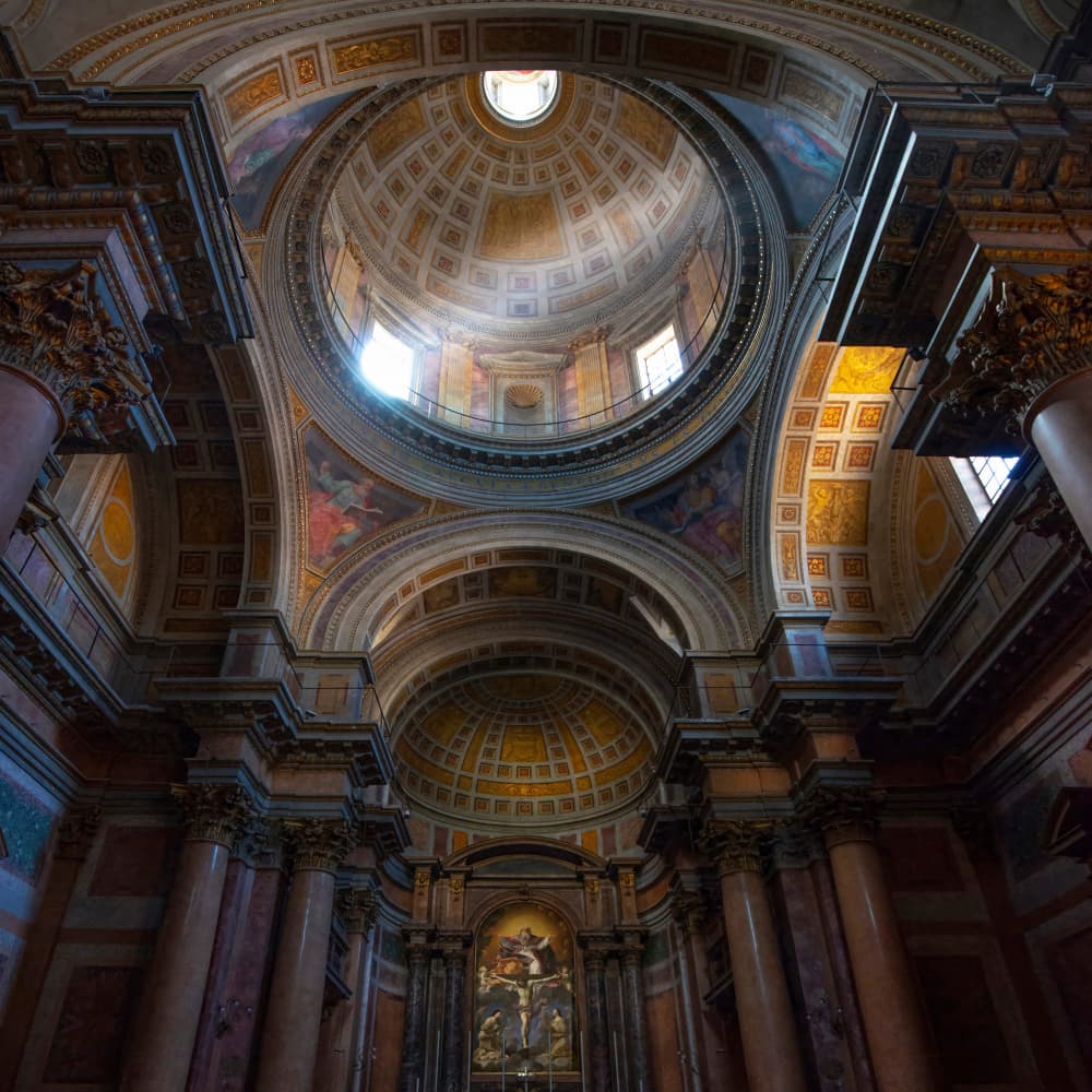 Sacred Dome Light by Emanuel Papamanolis — canvas wall art