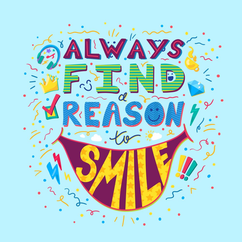Always Find A Smile by Marika Barsrsind β canvas wall art