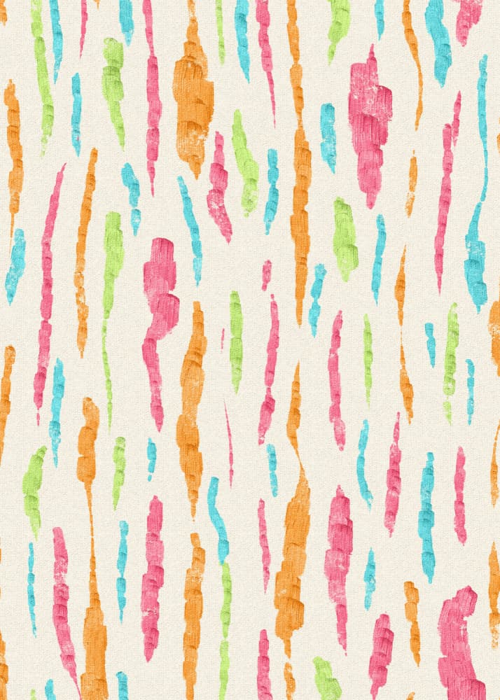 Vibrant Abstract Strokes by Olena Kovalova — canvas wall art