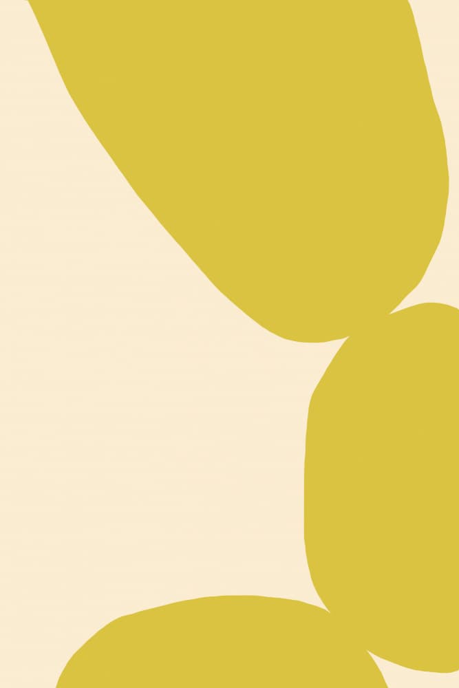 Muted Organic Shapes by Treechild — canvas wall art
