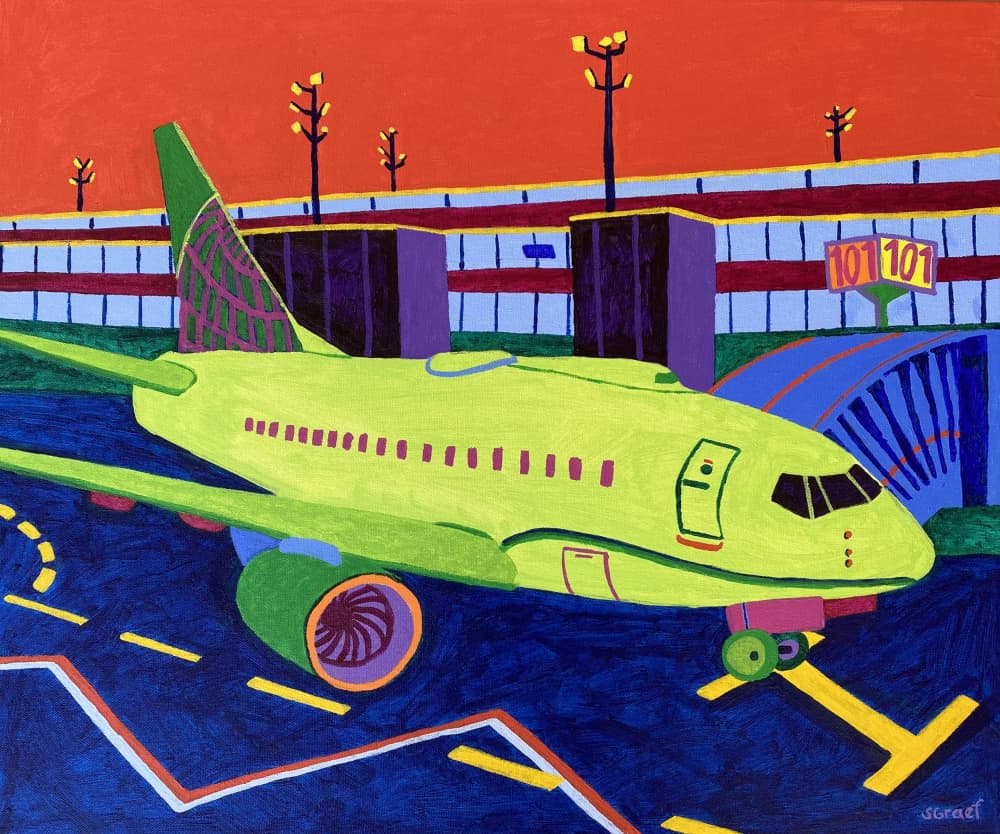 Gate 101 by Sue Graef — canvas wall art