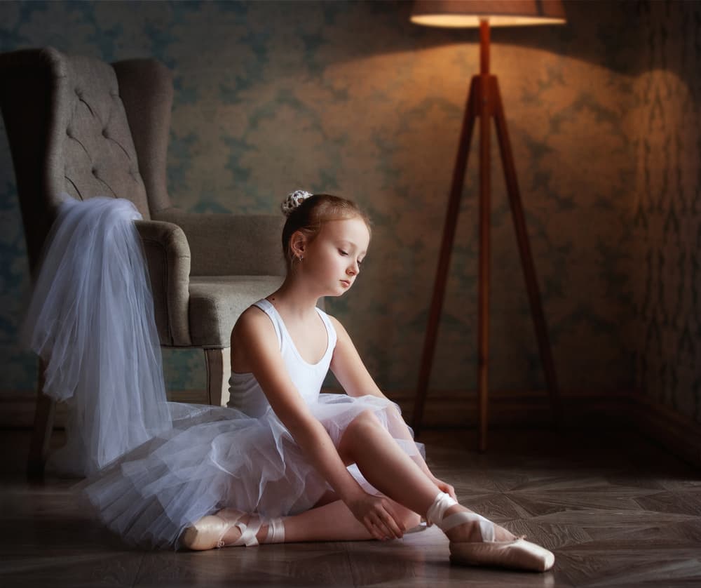 About a little ballerina (3) by Alina Lankina — canvas wall art