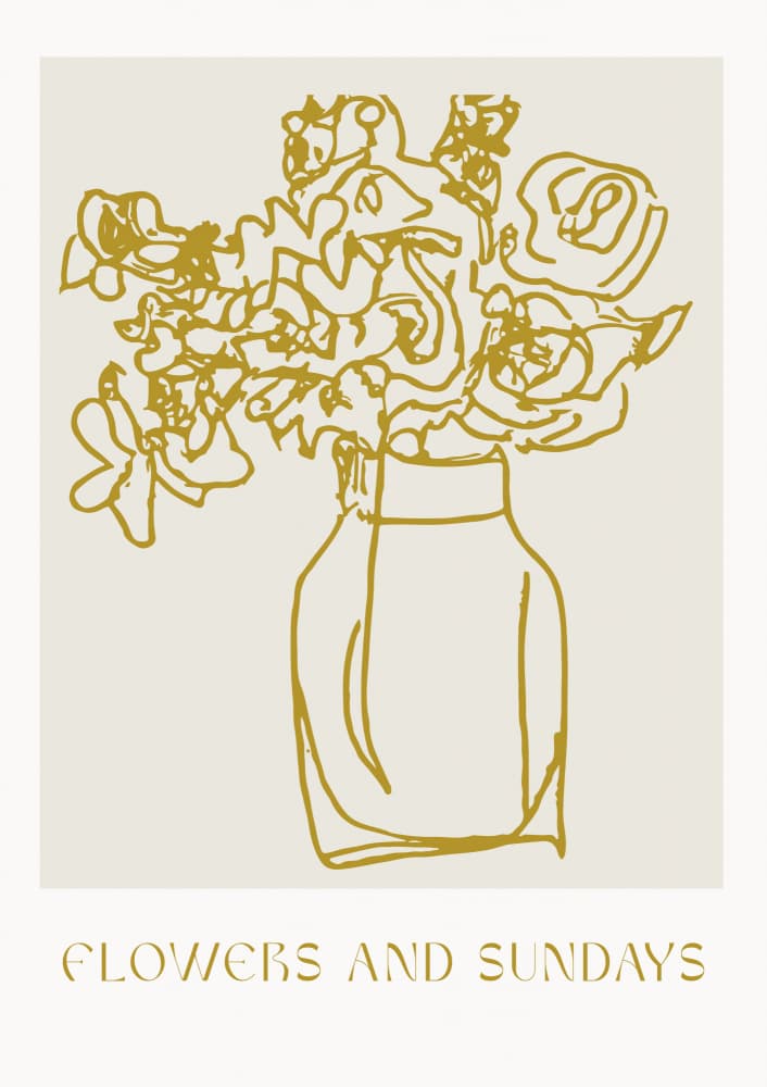 Floralineno15 by Treechild — canvas wall art
