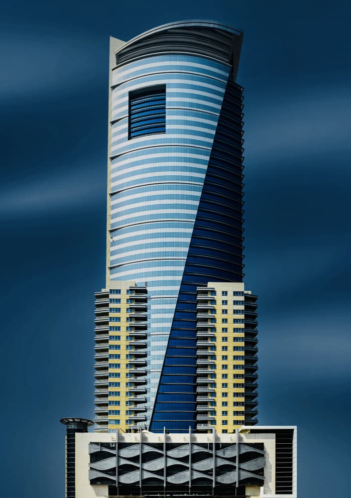 Striking Modern Skyscraper by Arnon Orbach — canvas wall art