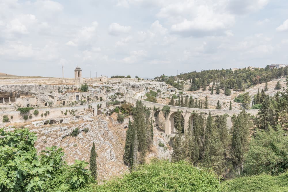 Ancient Stone Bridge Landscape by Photolovers — canvas wall art