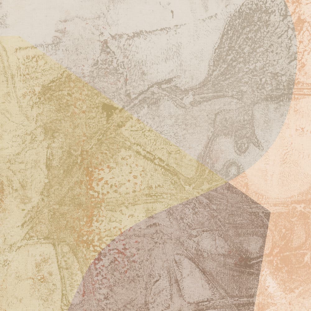 Muted Abstract Arcs by Dina Dankers — canvas wall art