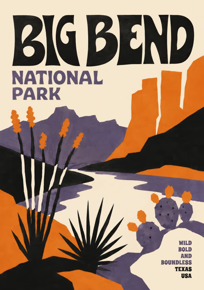 Big Bend National Park by Patryk Krygowski — canvas wall art