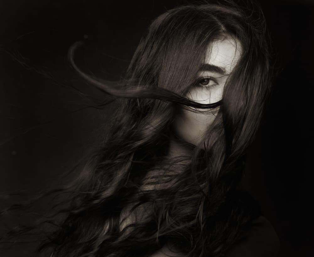 Enigmatic Gaze by Mehdi Mokhtari — canvas wall art