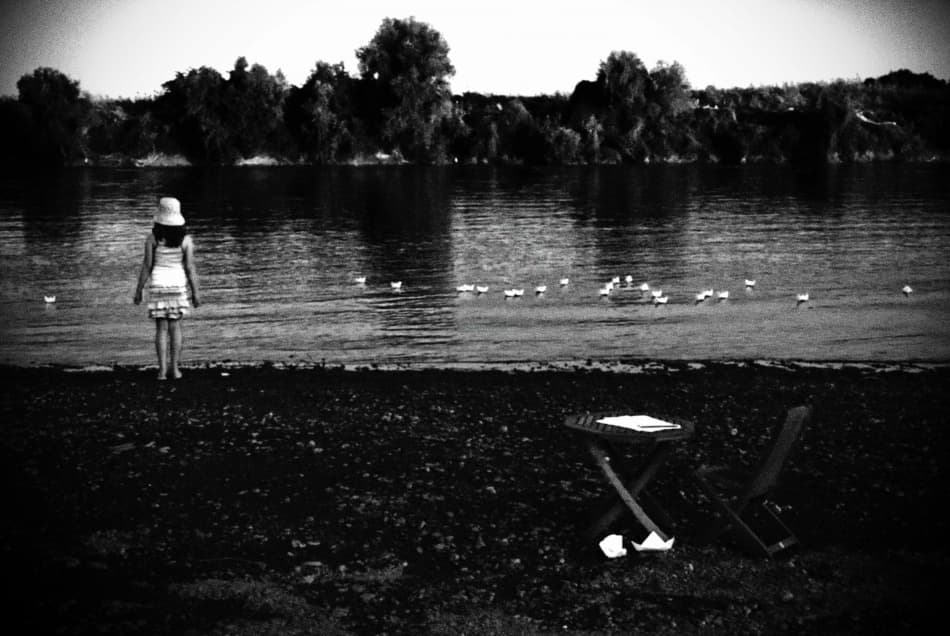 Quiet Lakeside Moment by Codrin Lupei — canvas wall art