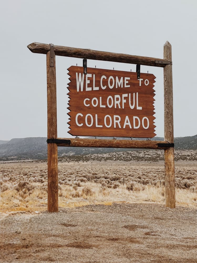 Colorful Colorado Welcome