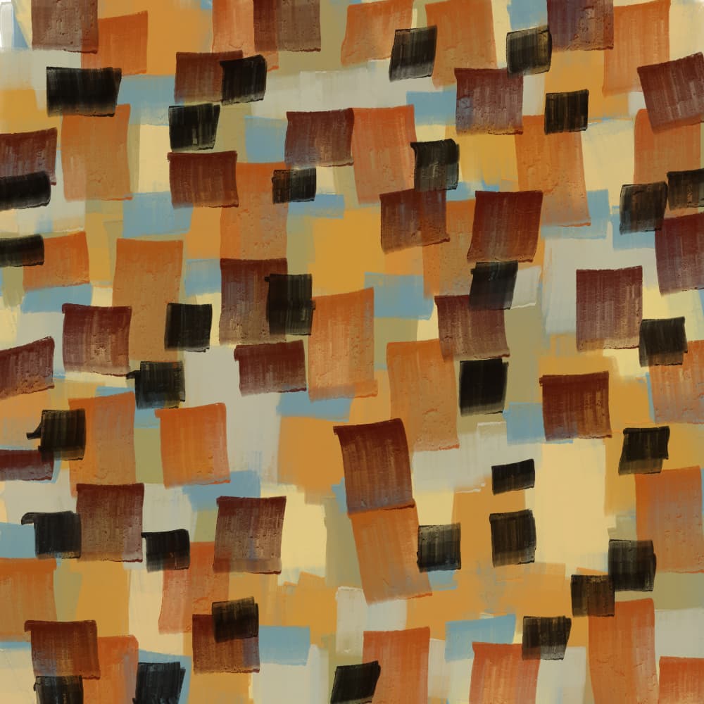 Modern Color Blocks by MANSI SAXENA — canvas wall art