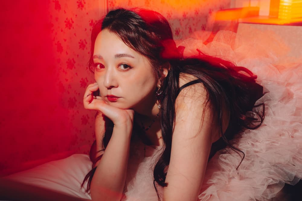 Sensual Red Portrait by h112o1 — canvas wall art